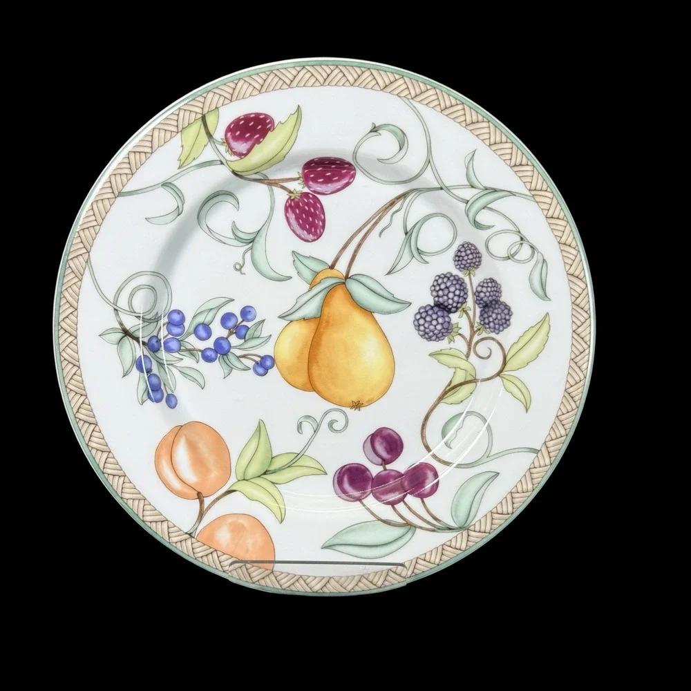 Dansk Umbrian Fruits Salad Plates Set‎ of 4 Portugal